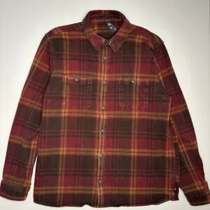 Mountain Hardware Heavyweight Cotton Flannel Plaid Shirt Shacket